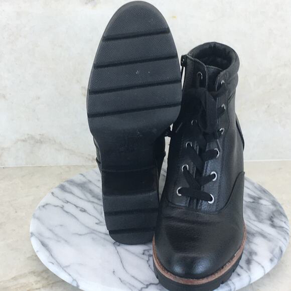 Naturalizer Black MADALINN3 Faux-Leather Booties Women's Size 9.5 - Picture 11 of 16